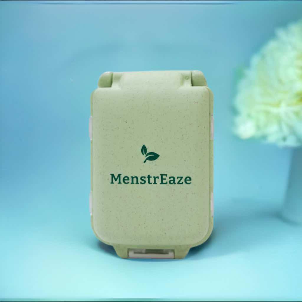 MenstrEaze Green Supplement Case
