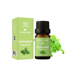 Peppermint Essential Oil Dropper Bottle for Migraine & Headache Support, Refreshing and Calming, 10ml