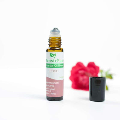 Rose Essential Oil Roll-On for Mood Elevation