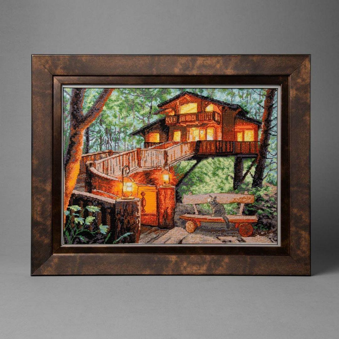 Cross-stitch kit M-466C "Secret place"-1