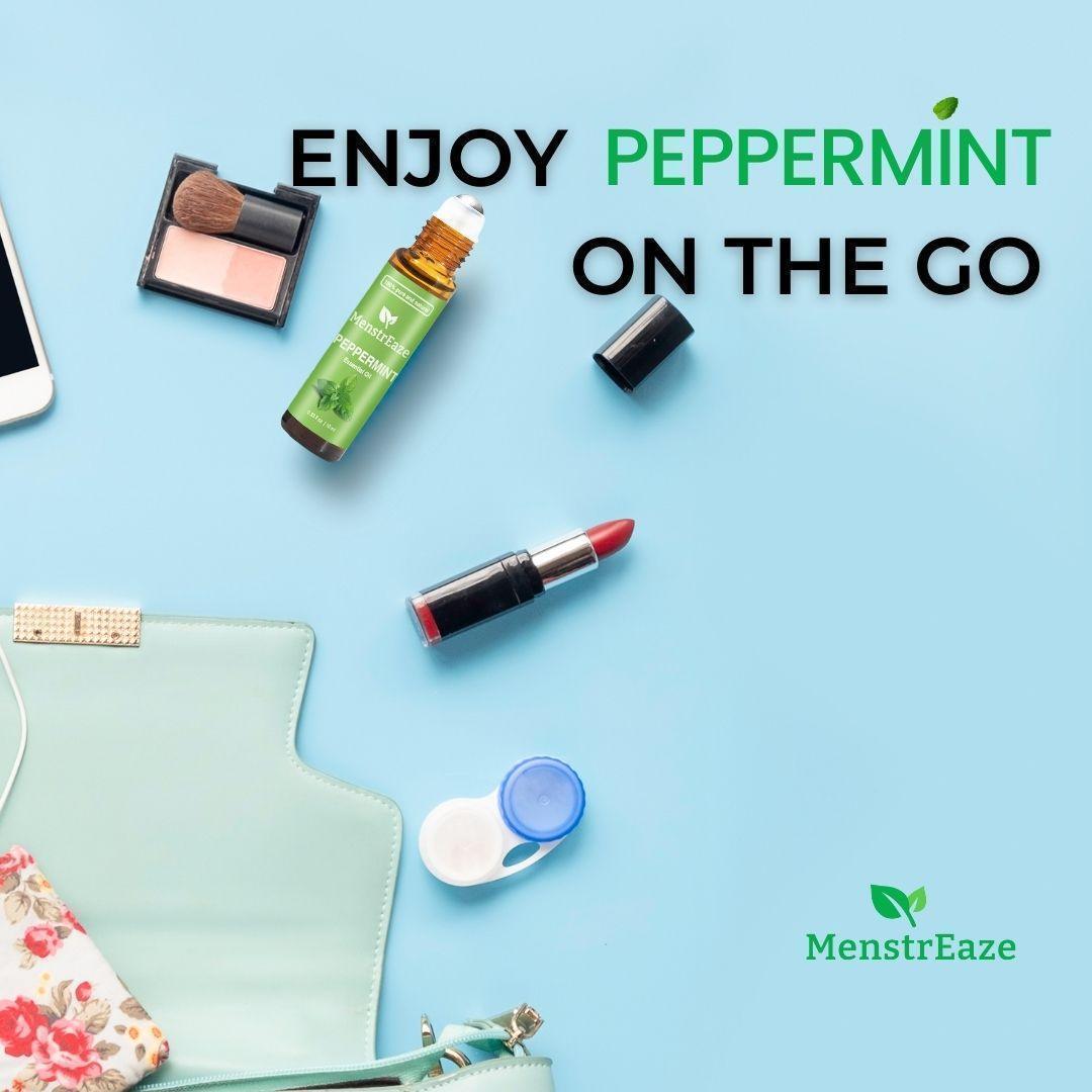 peppermint essential oil roll on