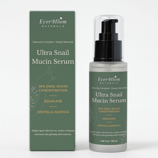 Ultra Snail Mucin Repair Serum, Hydrating & Anti-Aging with CICA & Squalane, 1 oz