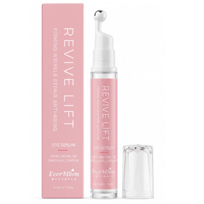 Salmon DNA PDRN Eye Serum Roller with Bakuchiol, Argireline Peptide & Caffeine (0.5 fl oz)