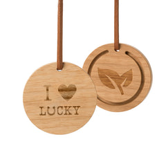 Natural Wood Essential Oil Diffuser for Car, Home, Office & Closet, Round Passive Scent Diffuser, No Heat or Water Needed