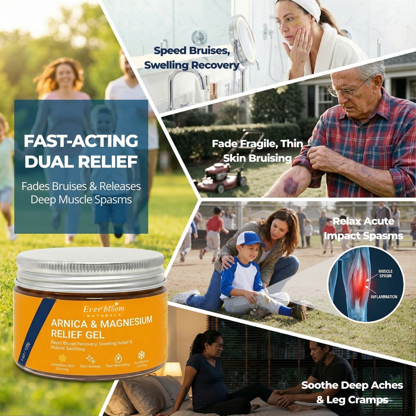 Arnica, Calendula & Magnesium Gel Benefits