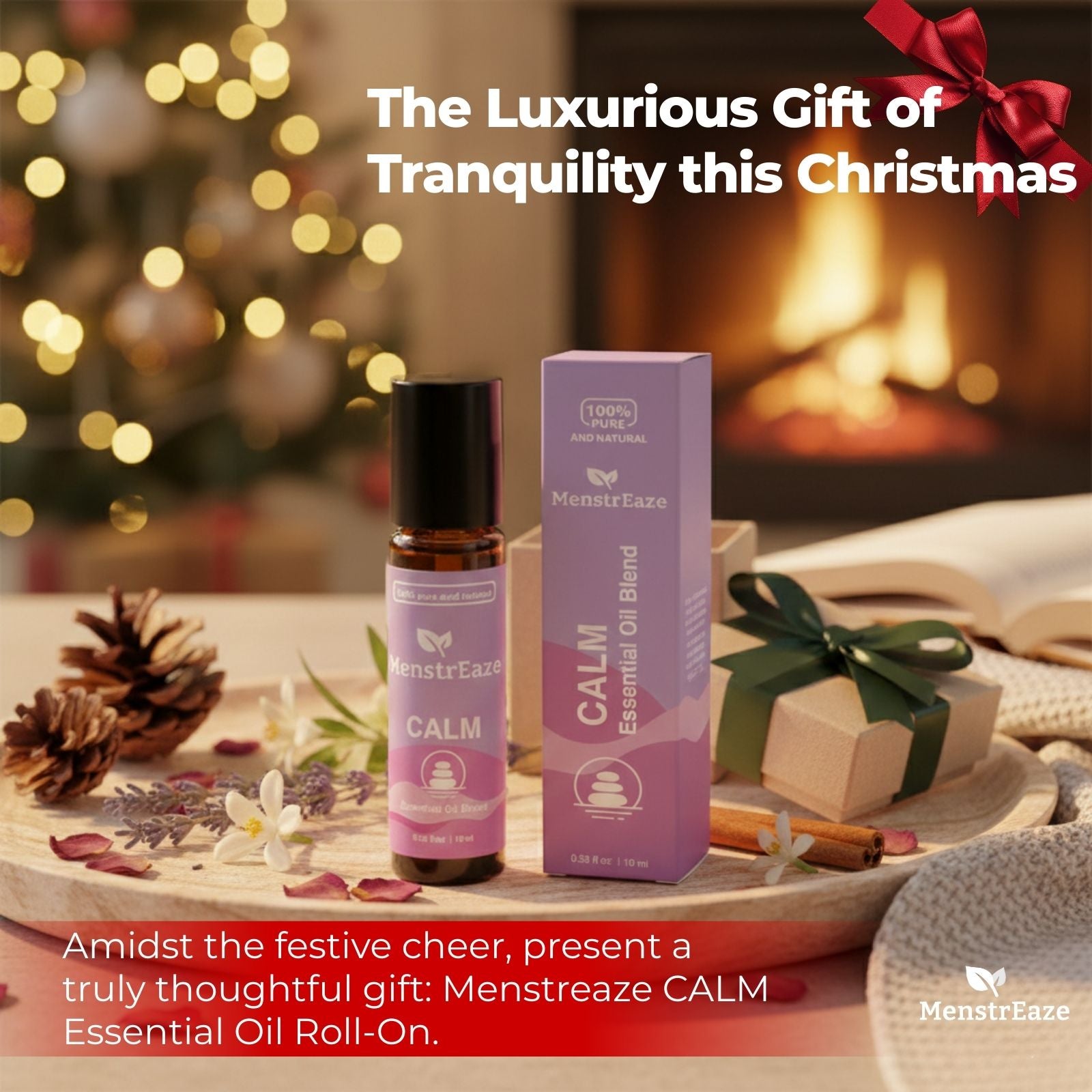 Calm Essential Oil Roll-on Holiday Gift