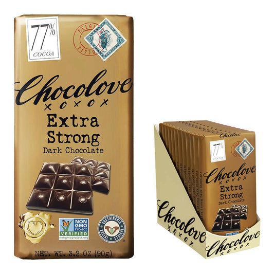 extra strong 77%  dark chocolate 1