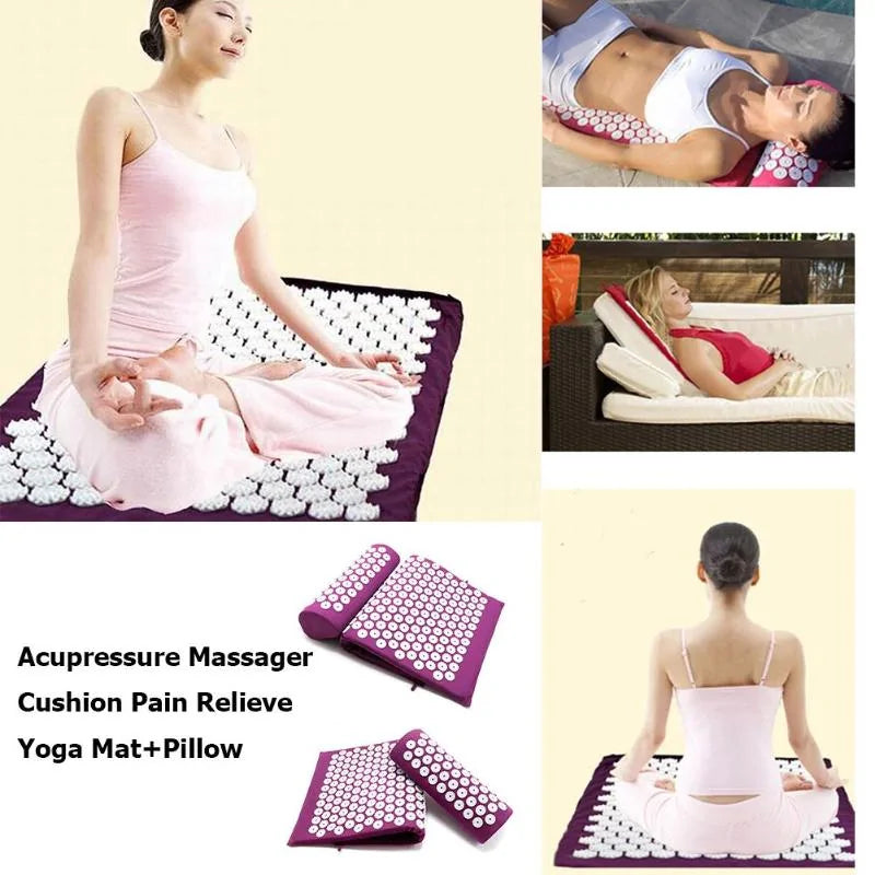 Massage Pillow and Mat 2