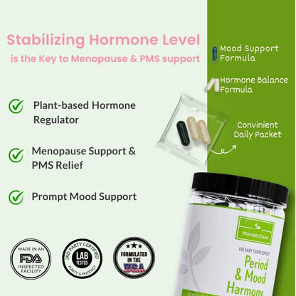 Period & Mood Harmony: Mood and Hormone Support