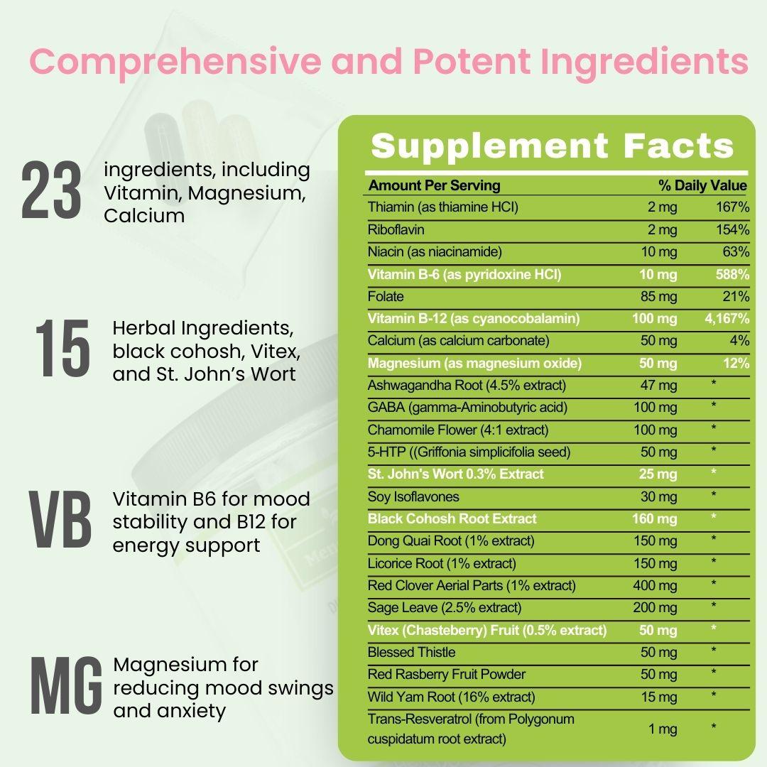 Period & Mood Harmony: Mood and Hormone Support