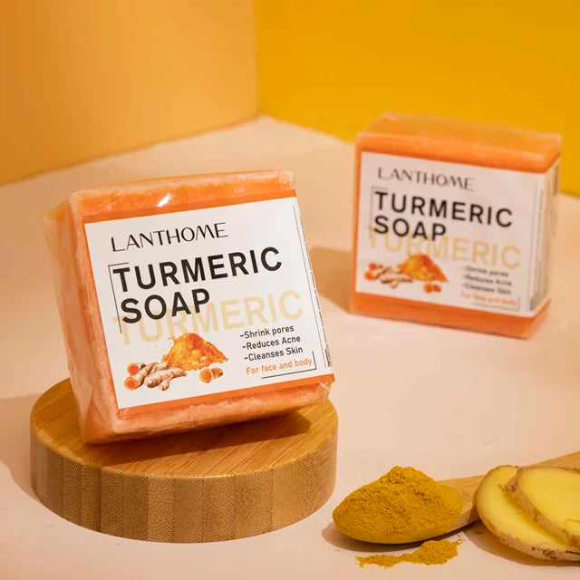 Turmeric Face & Body Soap for Anti-Acne & Brightening