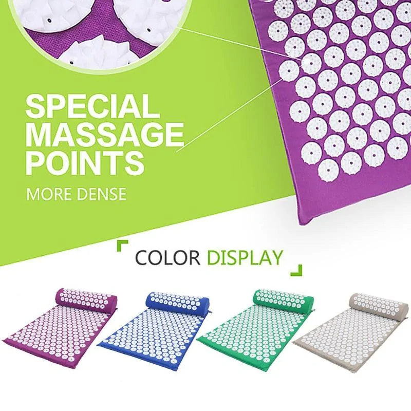 Massage Pillow and Mat 1