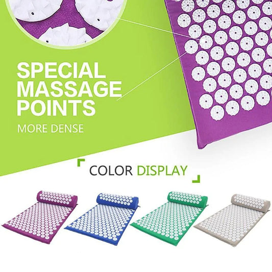 Massage Pillow and Mat 1