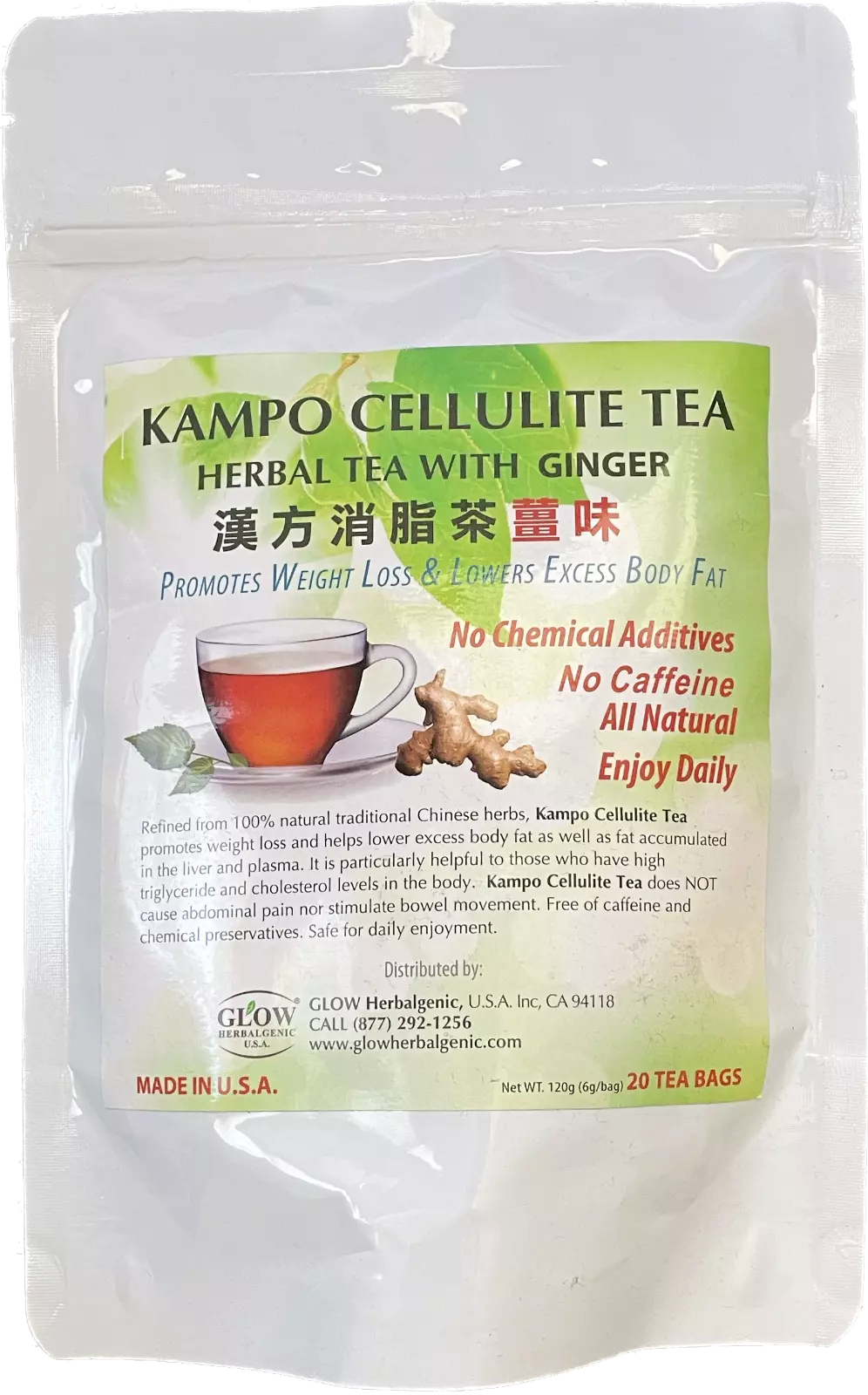 Kampo Cellulite Tea Ginger