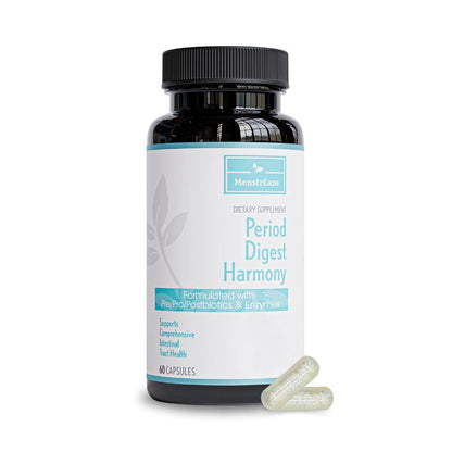 Period Digest Harmony: Period Digestive Support for Women - MenstrEaze: Comfort in Every Phase