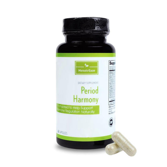 Period Harmony: Natural Hormone Balance for Women - MenstrEaze: Comfort in Every Phase