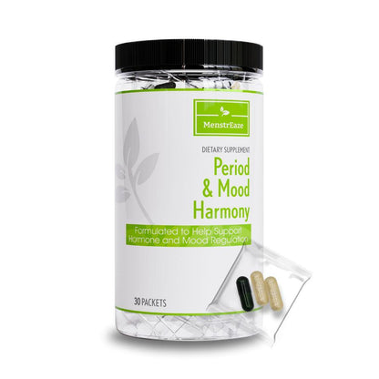 Period & Mood Harmony: Hormone and Mood Support for Women - MenstrEaze: Comfort in Every Phase