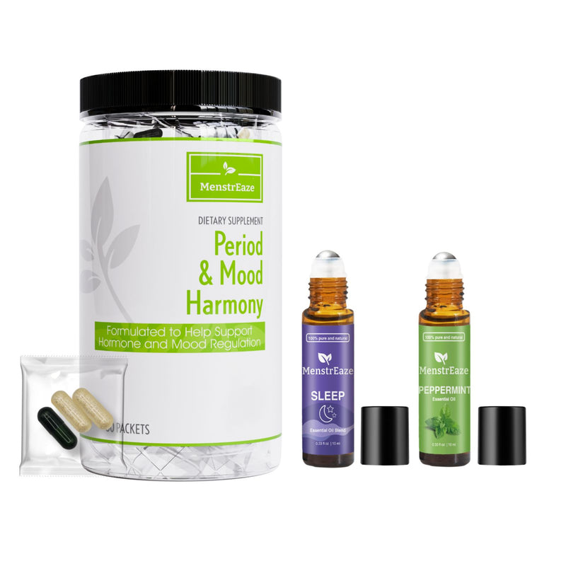 Natural Menopause Relief Kit for Hot Flashes, Mood & Sleep