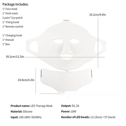 LED Silicone Face Mask 5