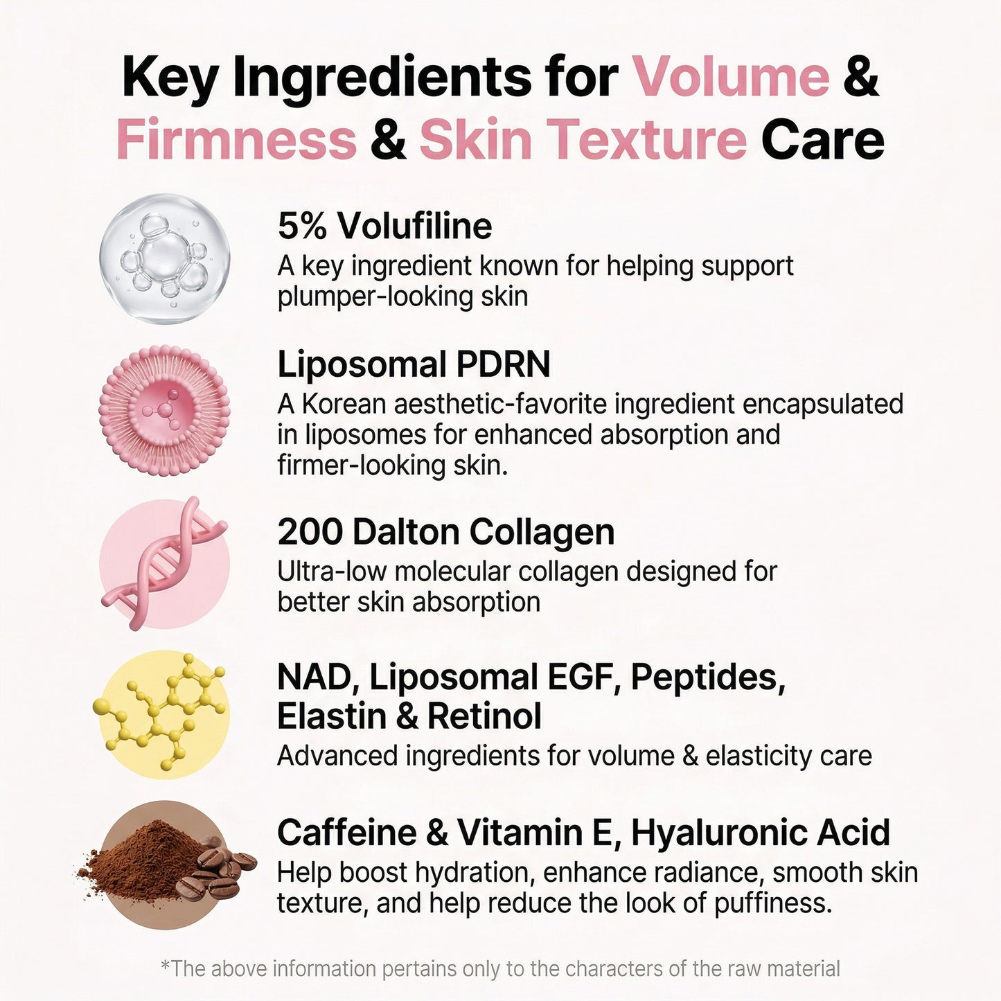 PDRN Collagen Multi Balm with 5% Volufiline for Plumping & Easy Anti-Aging Care, 0.35 oz Stick