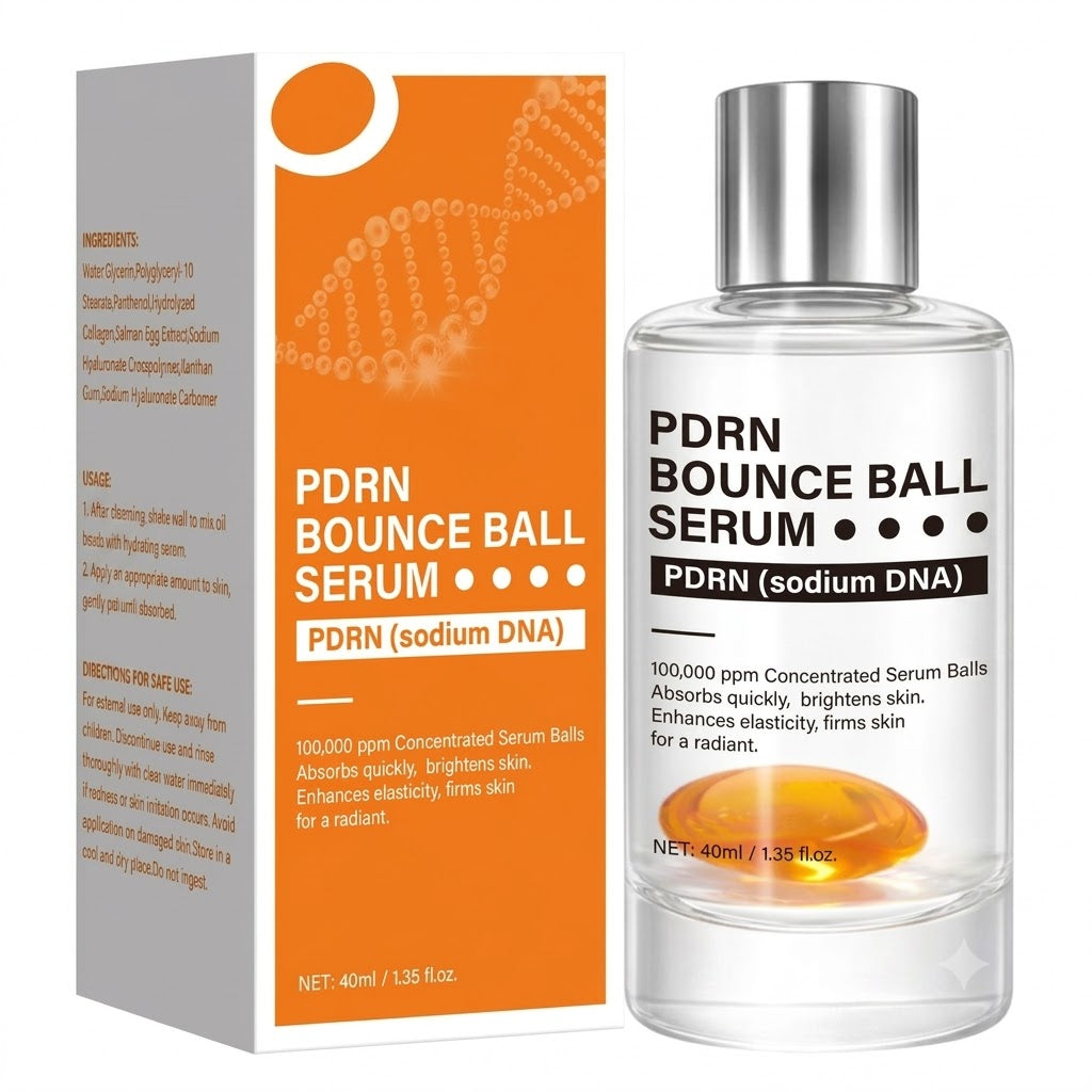 PDRN Bounce Ball Serum for Firmness, Radiance & Deep Hydration, 1.35 fl oz