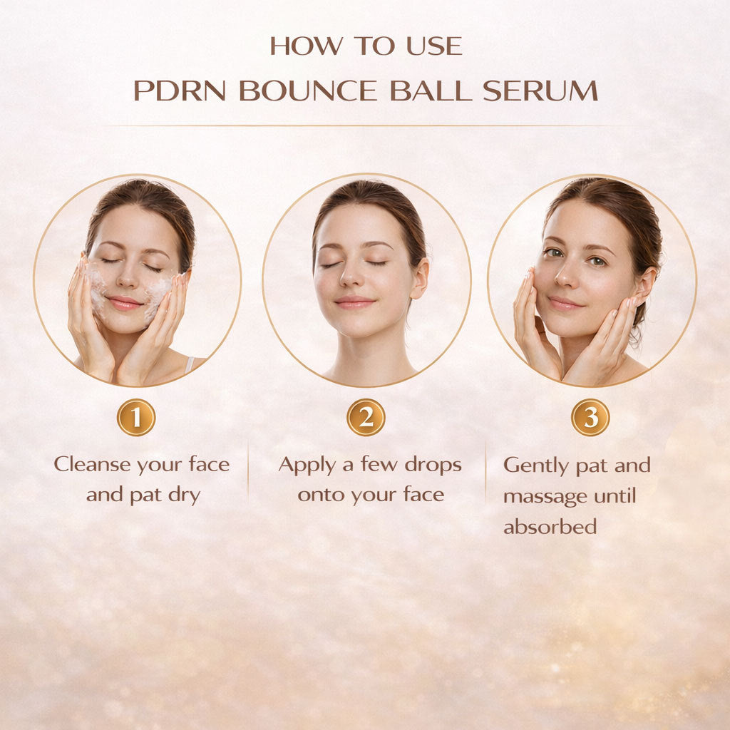 PDRN Bounce Ball Serum for Firmness, Radiance & Deep Hydration, 1.35 fl oz