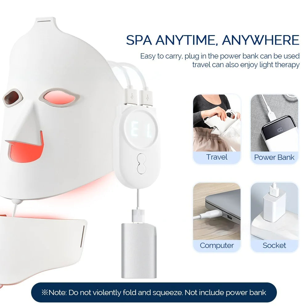 LED Silicone Face Mask 2