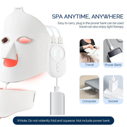 LED Silicone Face Mask 2