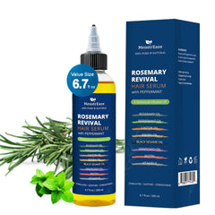 Rosemary & Castor Hair Growth Oil with Peppermint & Biotin, 6.7 fl oz
