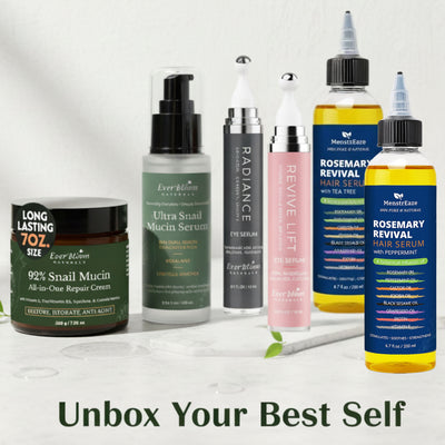 3-Piece Custom Glow Beauty Set – Build Your Own Gift Box with Face Care, Eye Serum & Hair Oil