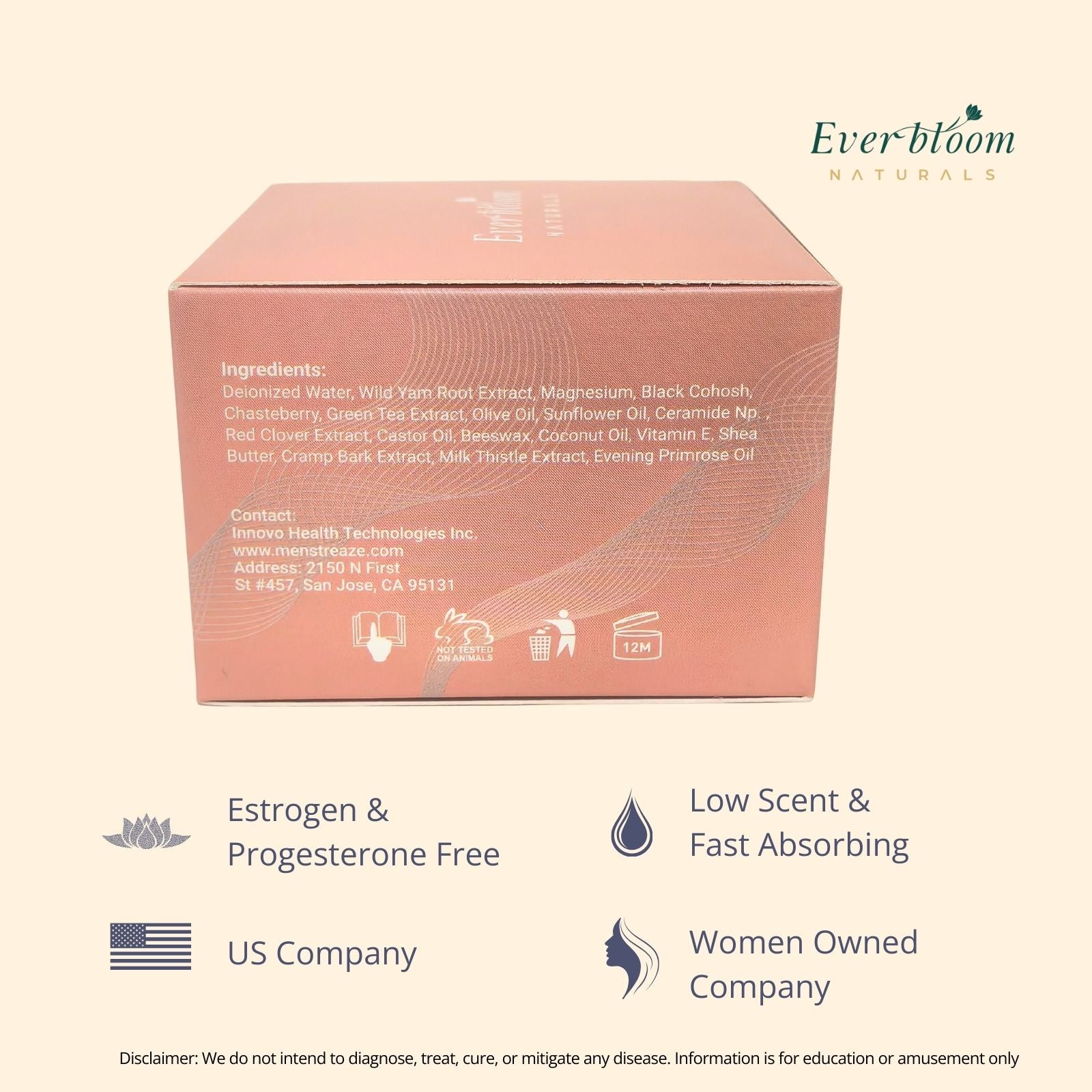 Wild Yam Chasteberry Cream Highlights