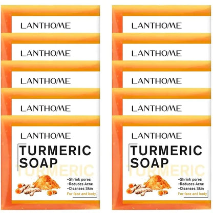 Turmeric Face & Body Soap for Anti-Acne & Brightening