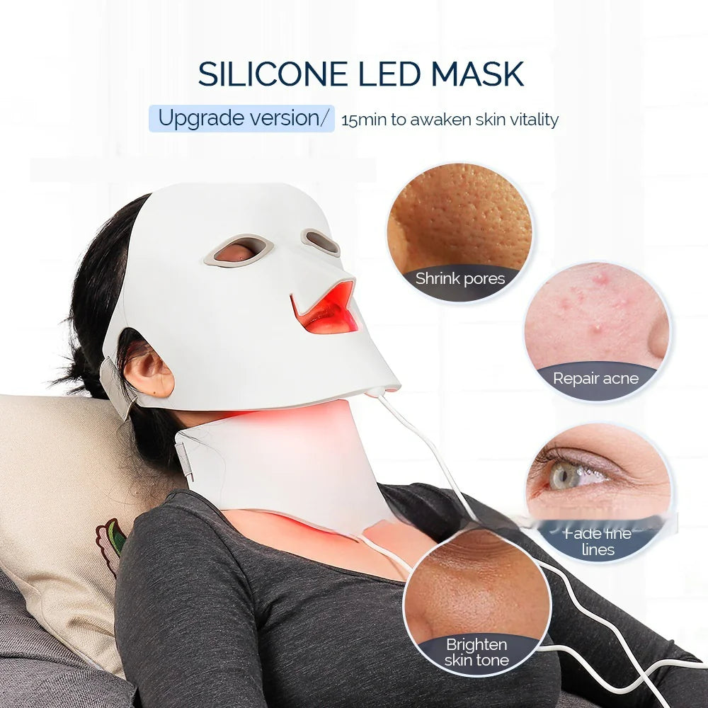 LED Silicone Face Mask 1