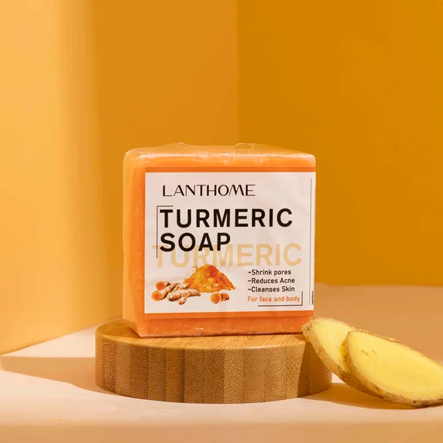 Turmeric Face & Body Soap for Anti-Acne & Brightening