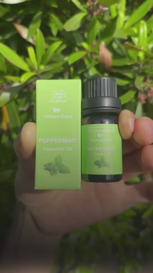 The best pure peppermint oil blended with grapeseed oil and ready for use